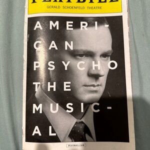 American Psycho Playbill